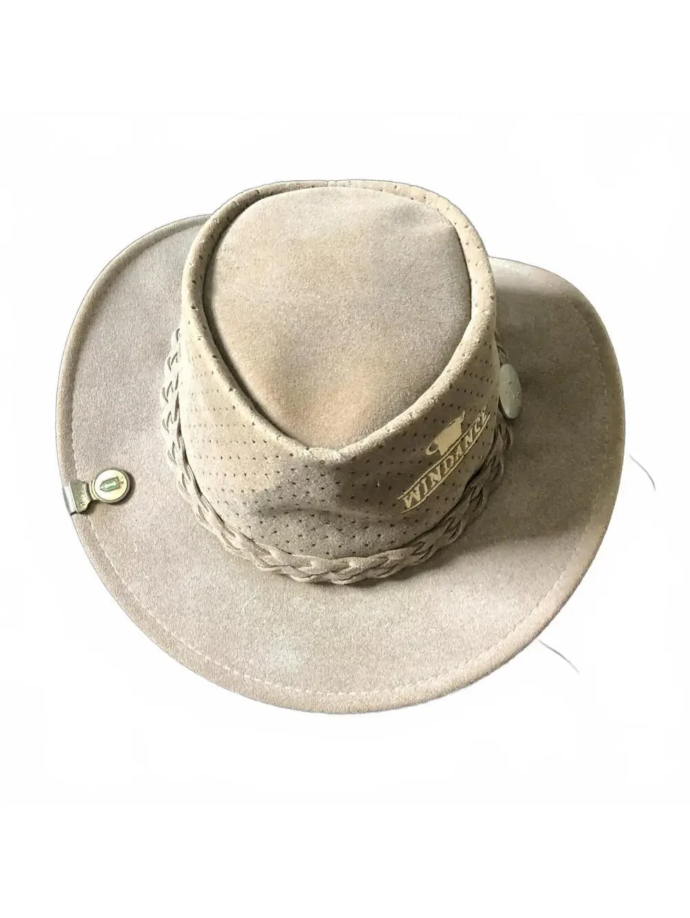 Windance Australia Tan Outback Aussie Chiller Hat with Braided Band - Picture 2 of 10